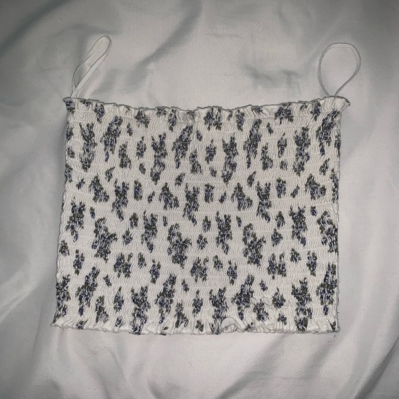 Garage floral tube top - Picture 1 of 2